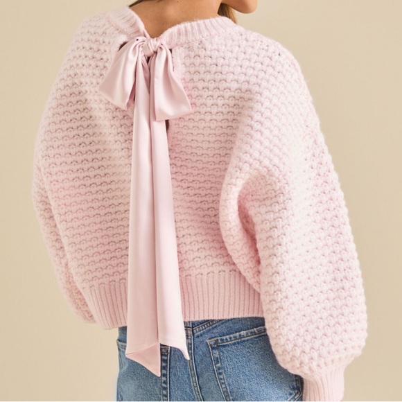 Altar'd State Sweaters - Altar’d State Bow Detail Sweater